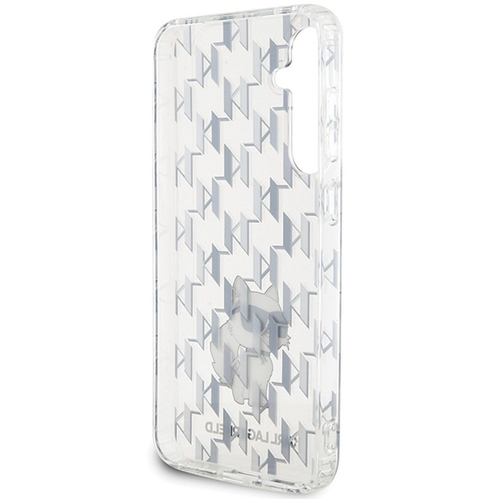 Husa Protectie Originala Karl Lagerfeld Monogram Transparenta Samsung S23 Fe - 1 | YEO